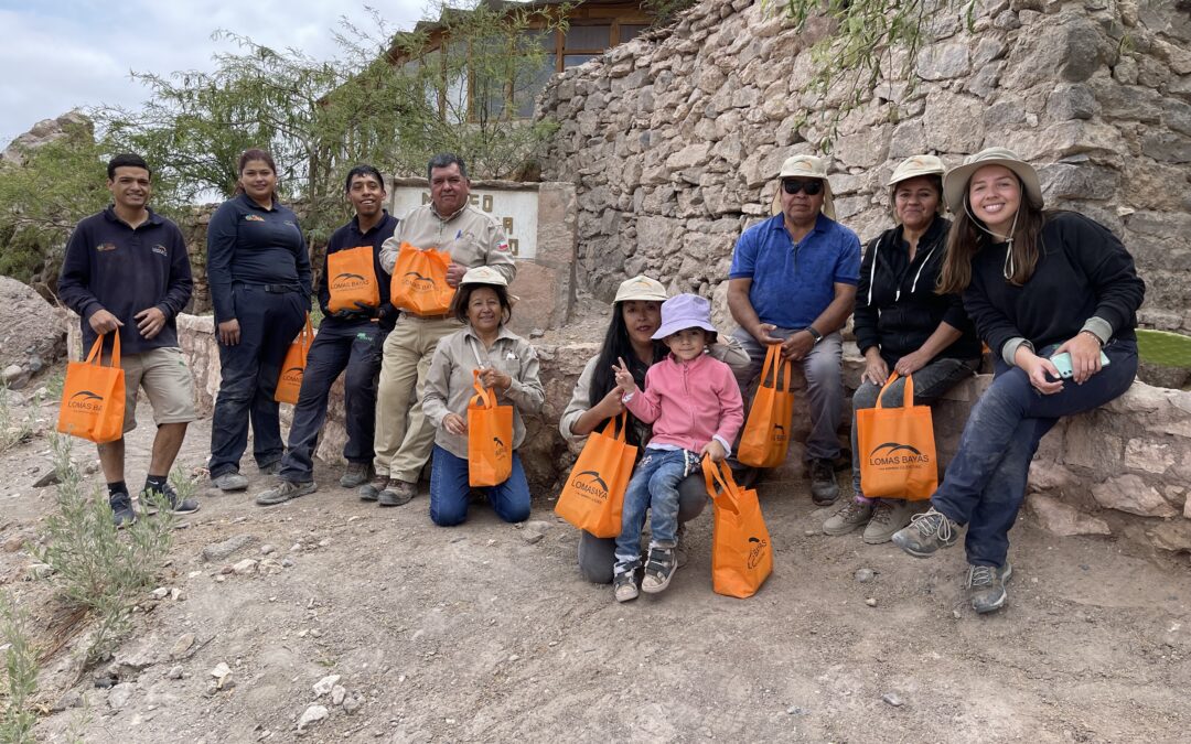 CONAF del Parque Explora Lomas, en conjunto con el Museo de Historia Natural de Calama realizaron una plantación en el Museo Indígena Atacameño Valle de Lasana