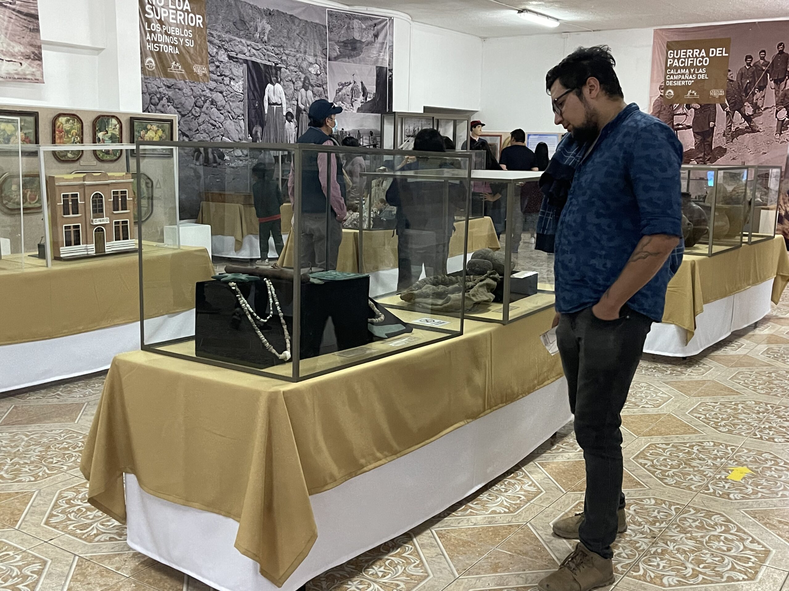 MUHNCAL recibe visitas de la ciudadanía con motivo del 144 aniversario de Calama