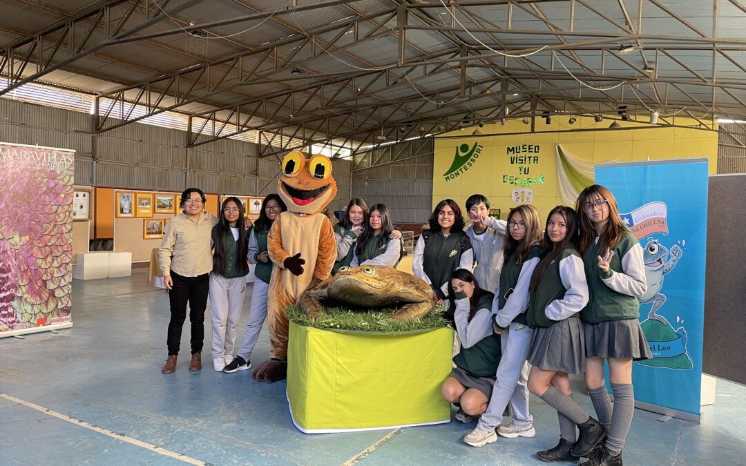 Museo visita tu escuela inicia ciclo 2023 en Colegio ecológico Montessori