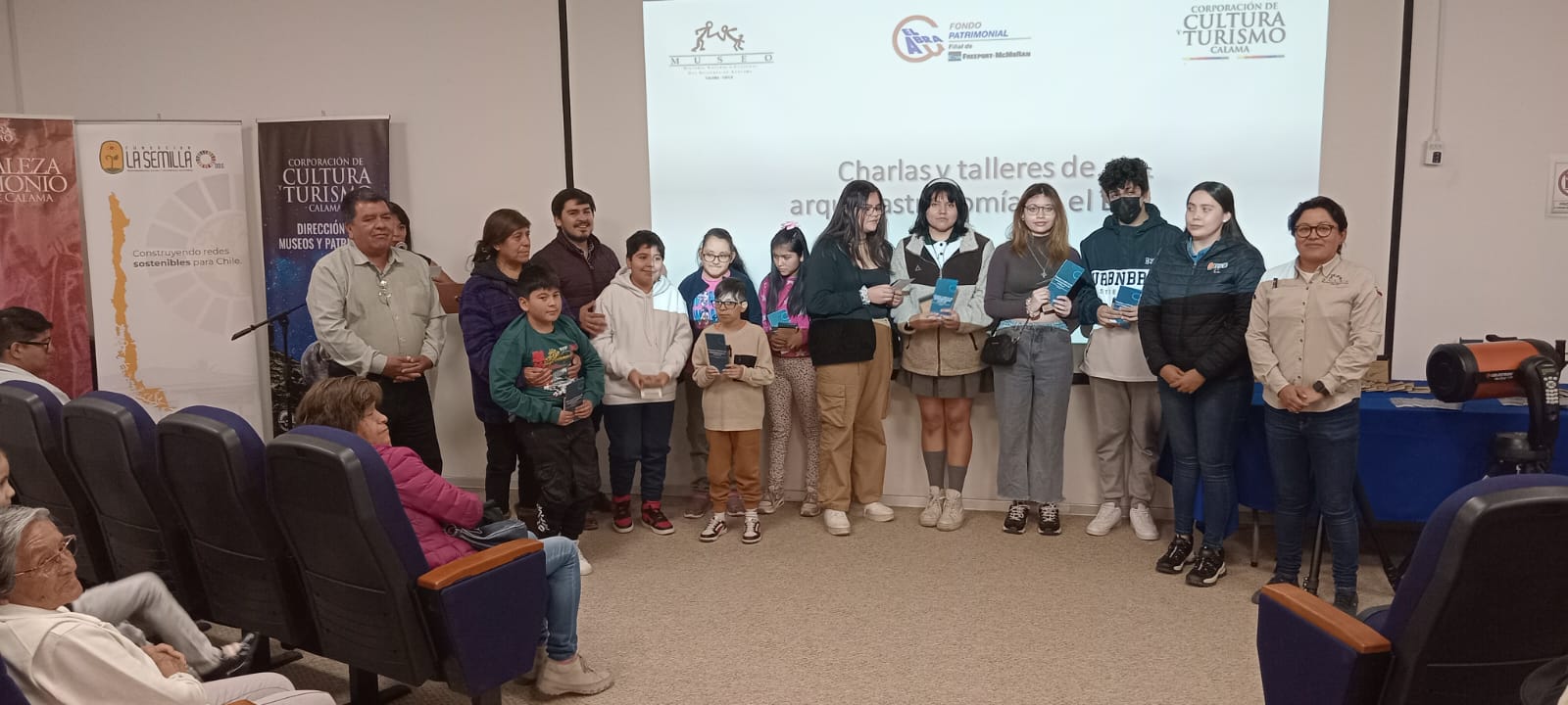 Inicio «Charlas y talleres de arqueo astronomía en el Loa» fondo patrimonial minera el Abra