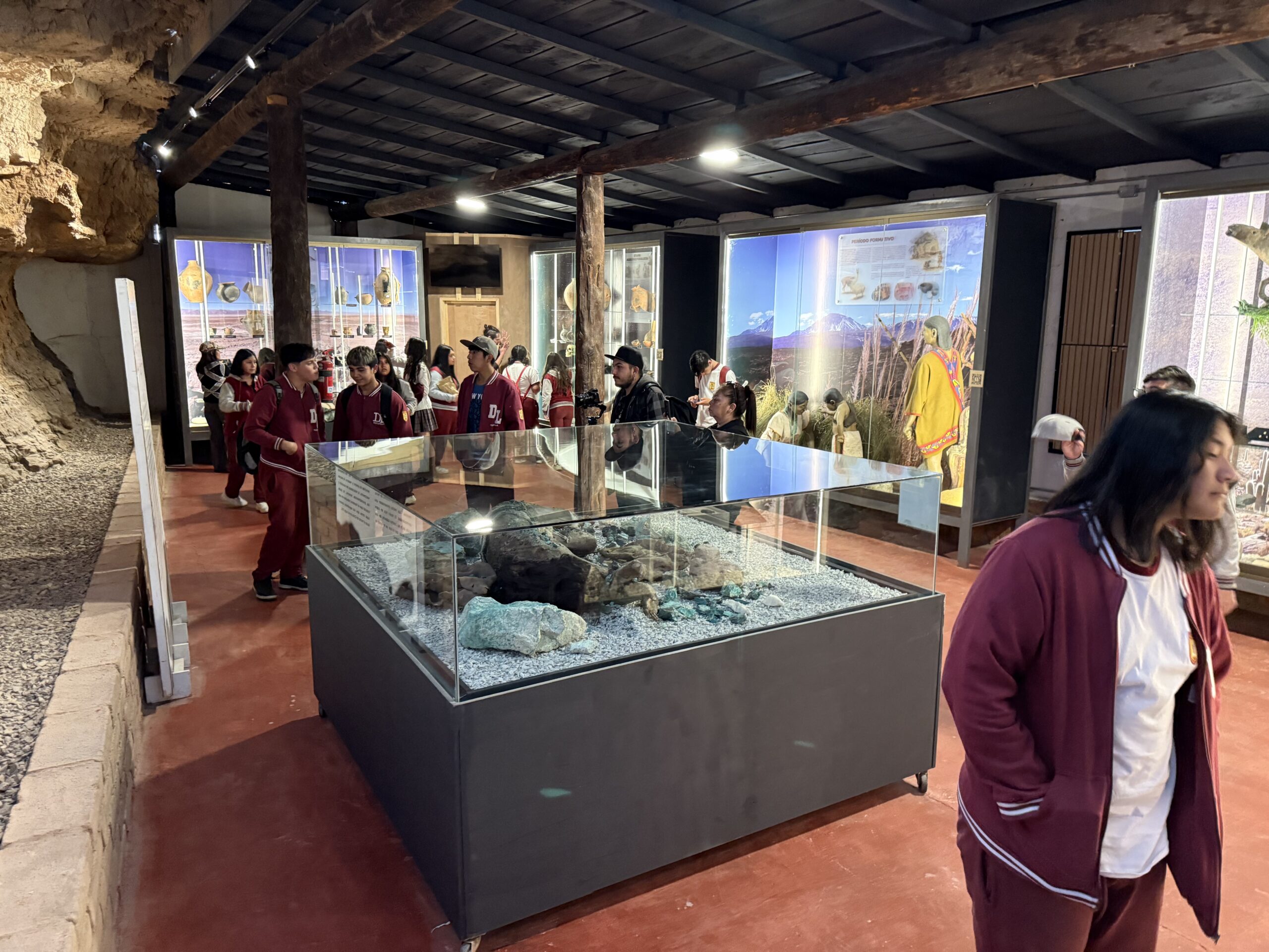 Liceo Domingo Latrille de Tocopilla, visita MINAL